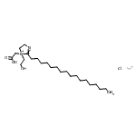 CAS 登录号:63451-12-7, 1-(羧甲基)-2-十七烷基-4,5-二氢-1-(2-羟基乙基)-1H-咪唑鎓氯化物钠盐(1:1:1)