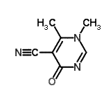 CAS 登录号：634583-90-7， 1,6-二甲基-4-氧代-1,4-二氢-5-嘧啶甲腈