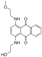 CAS 登录号：63466-99-9， 1-[(2-羟基乙基)氨基]-4-[(2-甲氧基乙基)氨基]蒽醌