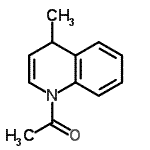 CAS#: 634891-63-7, 1-(4-Methyl-1(4H)-quinolinyl)ethanone