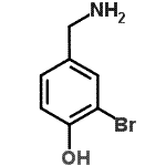 CAS#: 63491-88-3, 4-(Aminomethyl)-2-Bromophenol