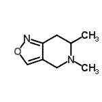 CAS#: 63501-02-0, 5,6-Dimethyl-4,5,6,7-Tetrahydro[1,2]Oxazolo[4,3-c]Pyridine