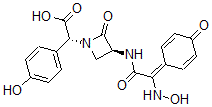 CAS#: 63555-59-9, (3S,alphar)-3-[[[(Z)-Hydroxyimino](4-Hydroxyphenyl)Acetyl]Amino]-alpha-(4-Hydroxyphenyl)-2-Oxo-1-Azetidineacetic Acid