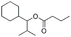 CAS#: 63573-83-1, 1-Cyclohexyl-2-Methylpropyl Butyrate