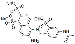 CAS#: 6360-07-2, Disodium 5-((4-Acetylamino-2-Sulphophenyl)Azo)-6-Amino-4-Hydroxynaphthalene-2-Disulphonate