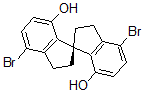 CAS#: 636601-27-9, (1S)-4,4'-Dibromo-2,2',3,3'-Tetrahydro-1,1'-Spirobi[1H-Indene]-7,7'-Diol