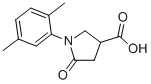 CAS#: 63674-68-0, 1-(2,5-Dimethylphenyl)-5-Oxopyrrolidine-3-Carboxylic Acid