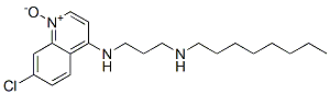 CAS 登录号：63680-59-1， 7-氯-N-[3-(辛基氨基)丙基]-4-喹啉胺 1-氧化物