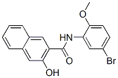 CAS#: 6369-12-6, N-(5-Bromo-2-Methoxyphenyl)-3-Hydroxy-2-Naphthamide