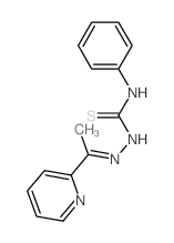 CAS 登录号：63698-06-6， 2-乙酰基吡啶-(4-苯基缩氨基硫脲)