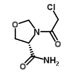 CAS 登录号：637018-77-0， (4S)-3-(氯乙酰基)-1,3-恶唑烷-4-甲酰胺