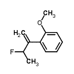CAS#: 637041-23-7, 1-(3-Fluoro-1-buten-2-yl)-2-methoxybenzene