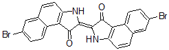CAS 登录号：6371-08-0， 7,7'-二溴-gamma2,2'(1H,1'H)-联[3H-苯并[E]吲哚]-1,1'-二酮