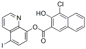 CAS 登录号:63716-62-1, 4-氯-3-羟基-2-萘甲酸 5-碘-8-喹啉基酯