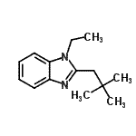 CAS#: 637324-35-7, 2-(2,2-Dimethylpropyl)-1-ethyl-1H-benzimidazole