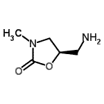 CAS#: 637343-93-2, (5R)-5-(Aminomethyl)-3-methyl-1,3-oxazolidin-2-one