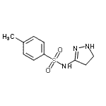 CAS#: 637351-76-9, N-(4,5-Dihydro-1H-pyrazol-3-yl)-4-methylbenzenesulfonamide