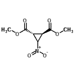 CAS#: 637353-97-0, Dimethyl (1R,2R)-3-nitro-1,2-cyclopropanedicarboxylate
