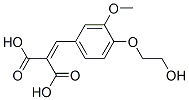 CAS#: 63754-83-6, [[4-(2-Hydroxyethoxy)-3-Methoxyphenyl]Methylene]Malonic Acid
