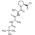 CAS#: 63769-98-2, N-{[(2-Methyl-2-Propanyl)Oxy]Carbonyl}-L-Alanyl-L-Alanyl-L-Proline