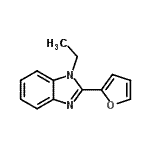 CAS#: 637754-54-2, 1-Ethyl-2-(2-furyl)-1H-benzimidazole