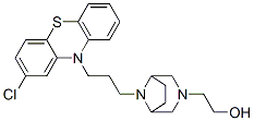 CAS#: 6381-33-5, 8-[3-(2-Chloro-10H-Phenothiazin-10-Yl)Propyl]-3,8-Diazabicyclo[3.2.1]Octane-3-Ethanol
