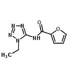 CAS#: 638146-43-7, N-(1-Ethyl-1H-tetrazol-5-yl)-2-furamide