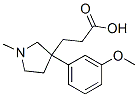 CAS#: 63815-33-8, 3-[3-(M-Methoxyphenyl)-1-Methyl-3-Pyrrolidinyl]Propionic Acid