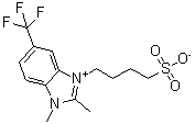CAS#: 63815-69-0, 1,2-Dimethyl-3-(4-Sulfobutyl)-5-(Trifluoromethyl)-1H-Benzimidazolium Inner Salt