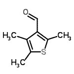 CAS#: 63826-44-8, 2,4,5-Trimethyl-3-Thiophenecarbaldehyde