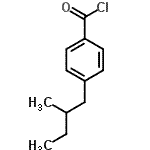 CAS 登录号：63834-62-8， 4-(2-甲基丁基)苯甲酰氯