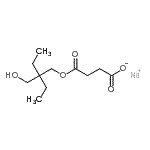 CAS#: 63834-78-6, Sodium 4-[2-Ethyl-2-(Hydroxymethyl)Butoxy]-4-Oxobutanoate
