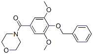 CAS#: 63868-52-0, 4-(4-Benzyloxy-3,5-Dimethoxybenzoyl)Morpholine