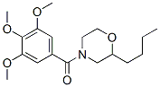 CAS 登录号：63868-53-1， 2-丁基-4-(3,4,5-三甲氧基苯甲酰基)吗啉