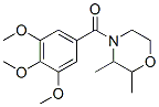 CAS 登录号：63868-63-3， 2,3-二甲基-4-(3,4,5-三甲氧基苯甲酰基)吗啉