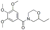 CAS#: 63868-66-6, 2-Ethyl-4-(3,4,5-Trimethoxybenzoyl)Morpholine