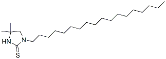 CAS 登录号:63869-16-9, 4,4-二甲基-1-十八烷基-2-咪唑烷硫酮