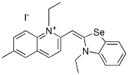 CAS#: 63870-48-4, 1-Ethyl-2-[(3-Ethyl-3H-Benzoselenazol-2-Ylidene)Methyl]-6-Methylquinolinium Iodide
