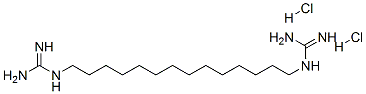 CAS 登录号:63885-29-0, N,N'''-1,14-十四烷二基二胍二盐酸盐
