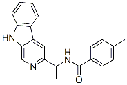 CAS#: 63885-66-5, N-(1-Methyl-9H-Pyrido[3,4-b]Indol-3-Ylmethyl)-4-Methylbenzamide
