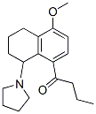 CAS#: 63886-62-4, 1-(1,2,3,4-Tetrahydro-8-Butyryl-5-Methoxynaphthalen-1-Yl)Pyrrolidine