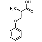 CAS 登录号：639010-92-7， (2S)-2-甲基-3-苯氧基丙酸