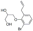CAS 登录号：63905-18-0， 3-(2-烯丙基-6-溴苯氧基)-1,2-丙烷二醇