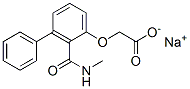 CAS#: 63906-41-2, 2-(N-Methylcarbamoyl)-3-Phenylphenoxyacetic Acid Sodium Salt