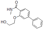 CAS 登录号：63906-80-9， 2-(beta-羟基乙氧基)-N-甲基-4-苯基苯甲酰胺