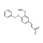 CAS#: 63909-38-6, 1-(Benzyloxy)-2-methoxy-4-[(E)-2-nitrovinyl]benzene