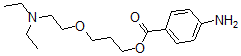 CAS#: 63917-76-0, 3-[beta-(Diethylamino)Ethoxy]Propyl 4-Aminobenzoate