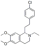 CAS#: 63937-76-8, 1-(4-Chlorophenethyl)-6,7-Dimethoxy-2-Ethyl-1,2,3,4-Tetrahydroisoquinoline