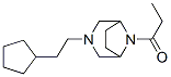 CAS#: 63977-96-8, 3-(2-Cyclopentylethyl)-8-Propionyl-3,8-Diazabicyclo[3.2.1]Octane