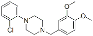 CAS#: 63978-29-0, 1-(3,4-Dimethoxybenzyl)-4-(2-Chlorophenyl)Piperazine